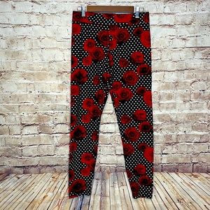 Rose Print Leggings